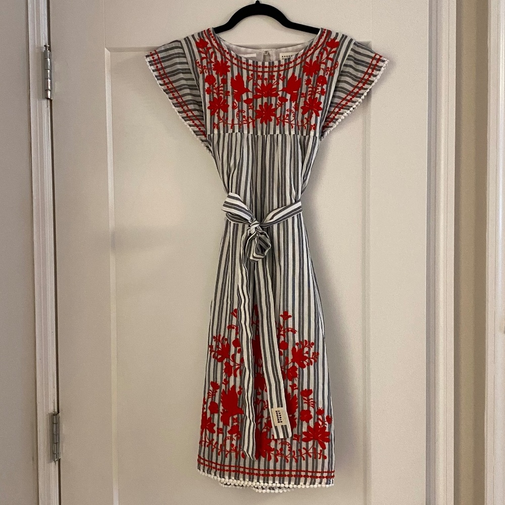 Kate Spade New York Embroidered Sun Dress